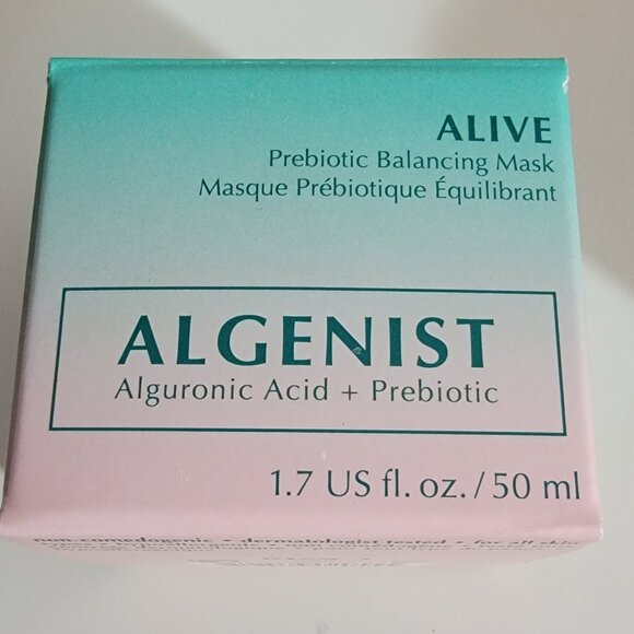 Algenist ALIVE Prebiotic Balancing Mask New in Box 1.7 oz - Picture 3 of 10